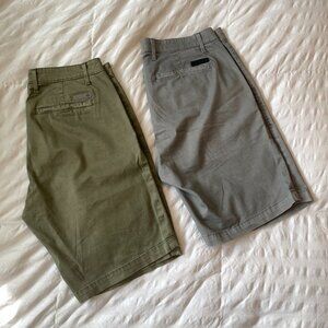 2 Pairs - AG Jeans Adriano Goldschmied - Griffin Shorts (Sz 34)